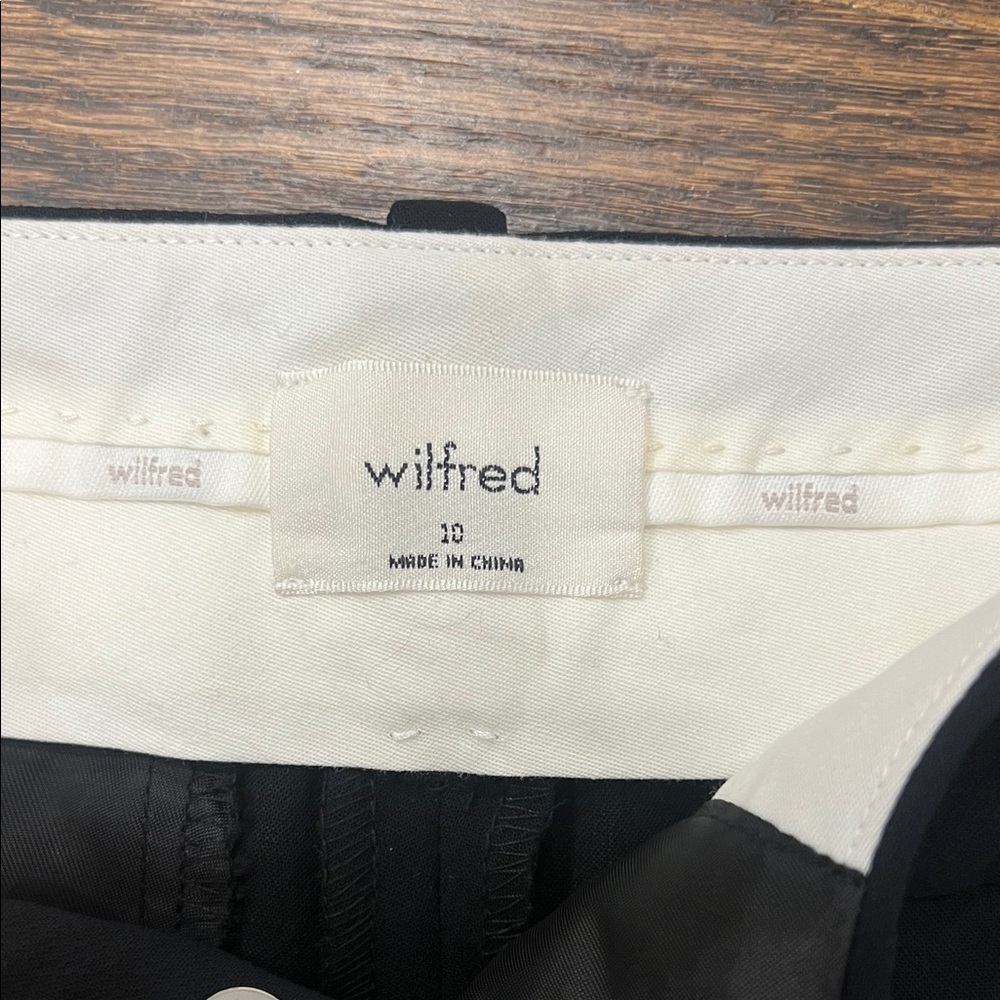 Wilfred Classic Black Men's Dress Pants - Picture 2 of 5